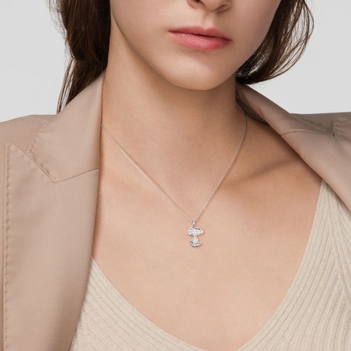 18K White Gold Pendant