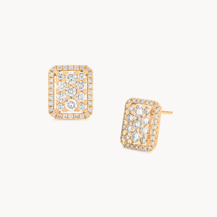 Buy Joyous Floret Diamond Stud Earrings Online | CaratLane