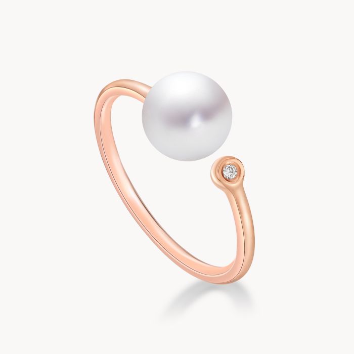 アウトレット卸売】 akoya ピングー珍珠指輪 www.m