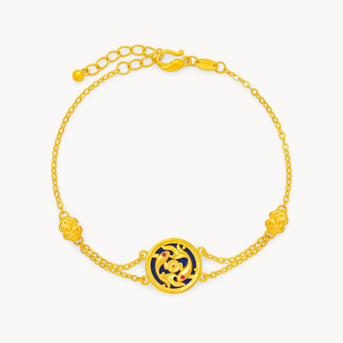 New Design Gold Bracelet BL07 | Pure Gold Jeweller