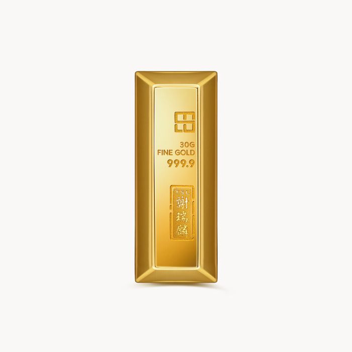 999.9足金金條 30克